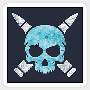 Skull bullert Sticker